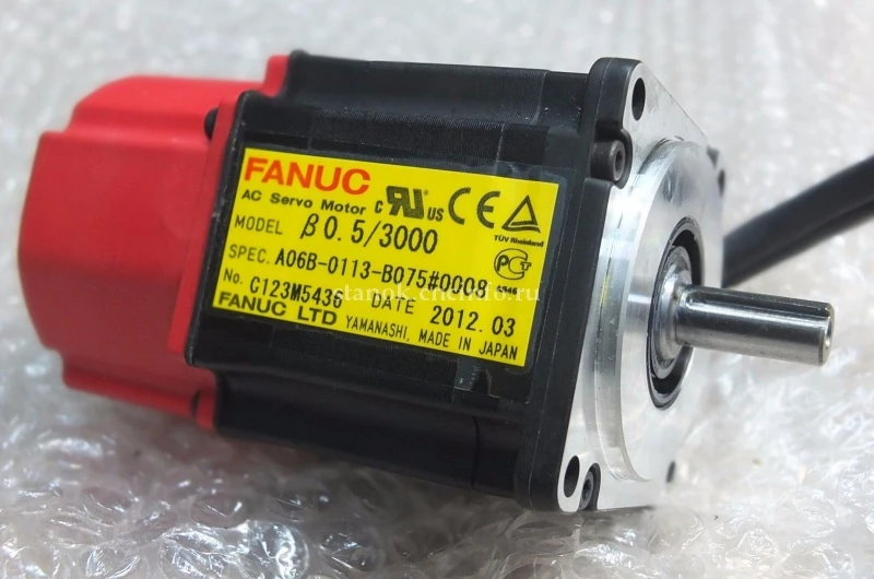 Сервомотор FANUC модель β0.5/3000 A06B-0113-Bxxx