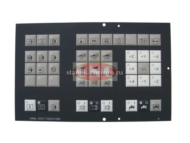 Клавиатура для станков с ЧПУ Fanuc A98L-0001-0524#MB