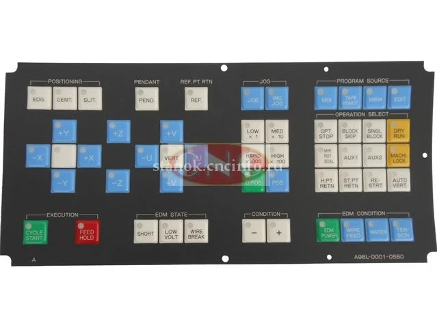 Клавиатура для станков с ЧПУ Fanuc A98L-0001-0580